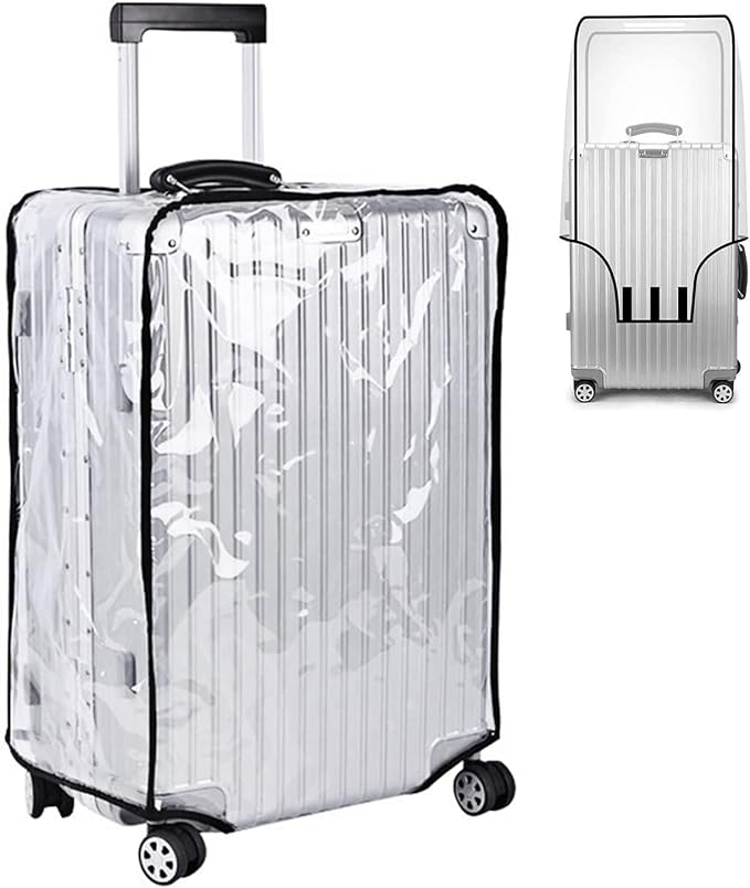 Handcuffs Transparent Luggage Trolley Bag Suitcase Cover